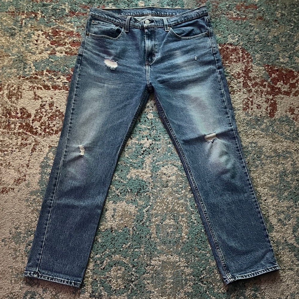 Men's Levi’s 511 Distressed Jeans
